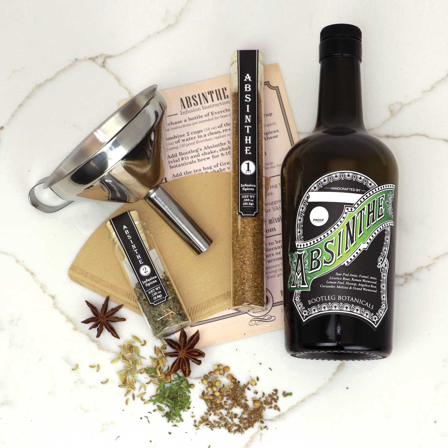 Bootleg Botanicals Absinthe Making Kit