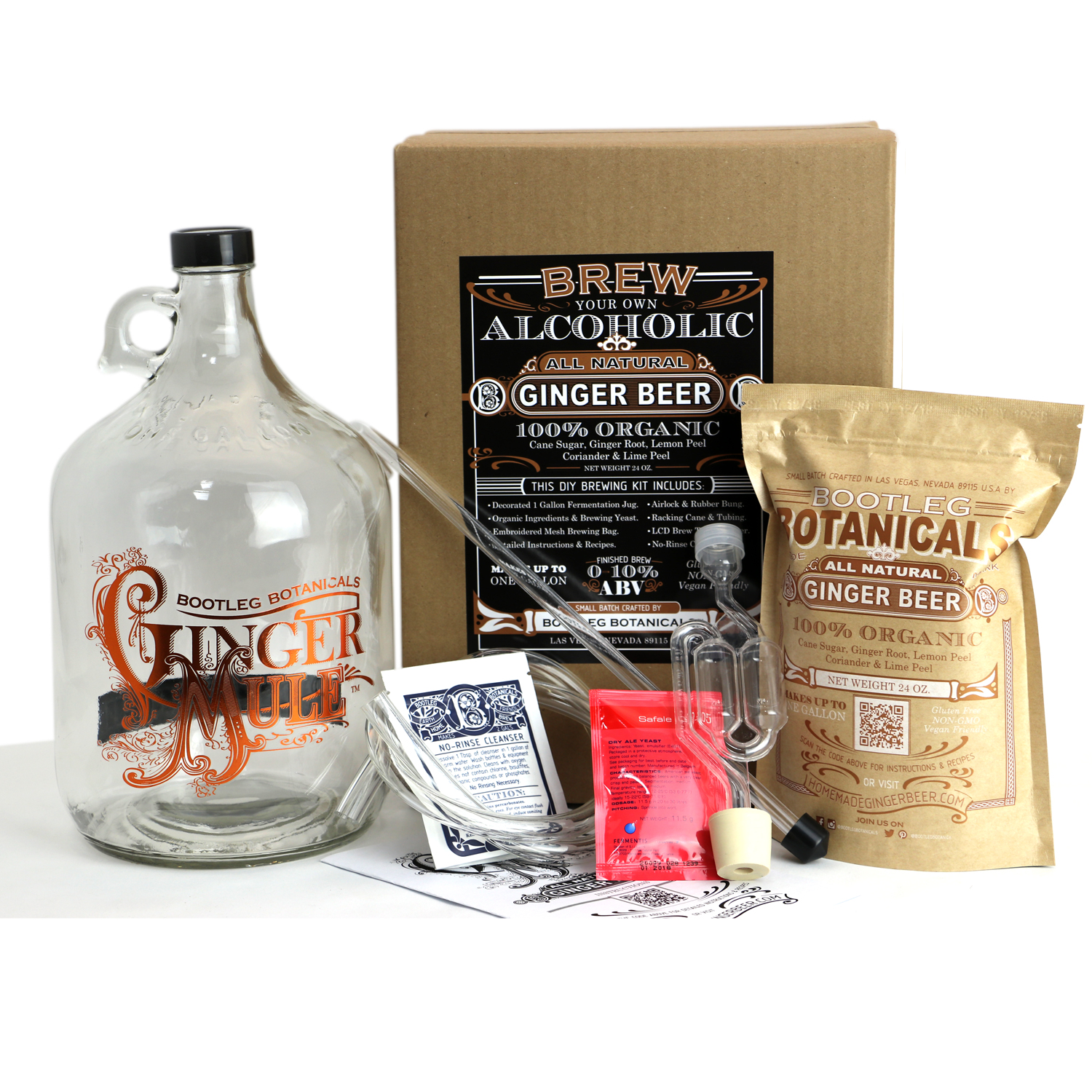 Diy Ginger Beer Making Kit Bootleg Botanicals