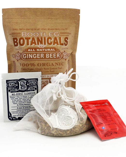 DIY Home-Brewed Ginger Beer Refill Kit