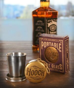 Gentleman's Portable Shotglass "Hooch"