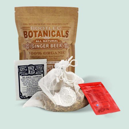 Bootleg Botanicals Ginger Beer Home Brewing Refill Kit